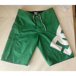DC Shoes Shorts green Activewear Beach Short Size Waist 26